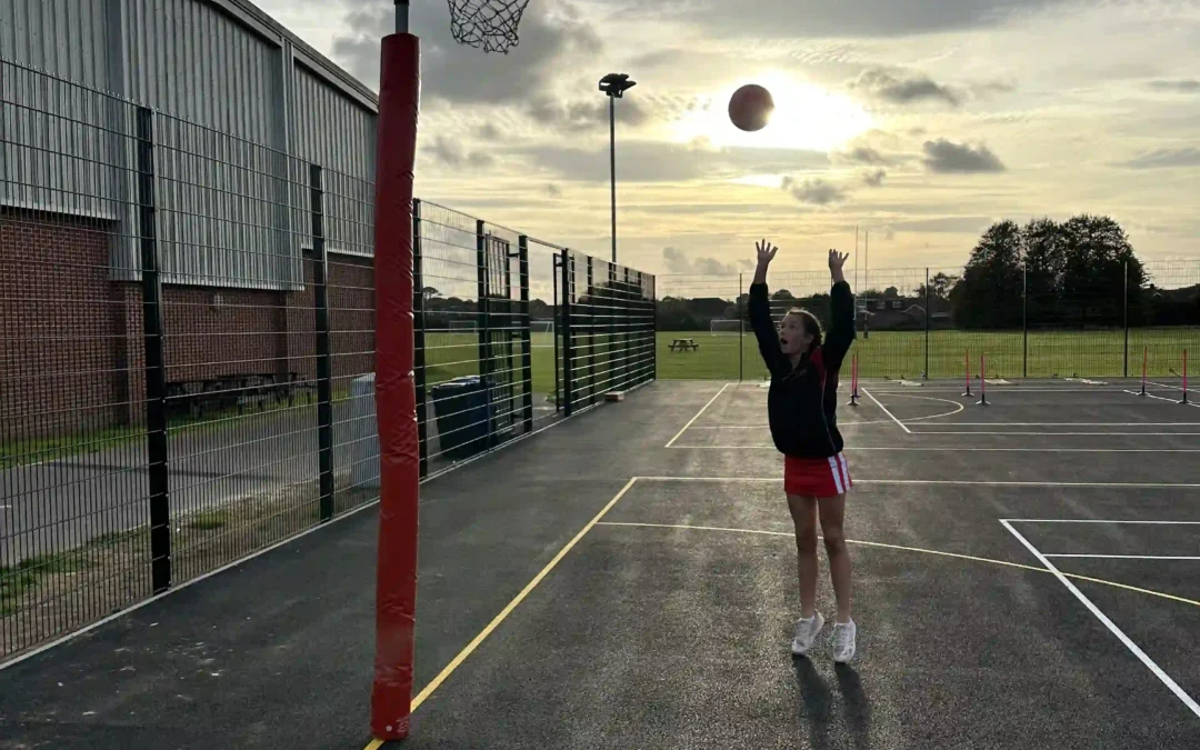 Netball Court Design For St. Oscar Romero
